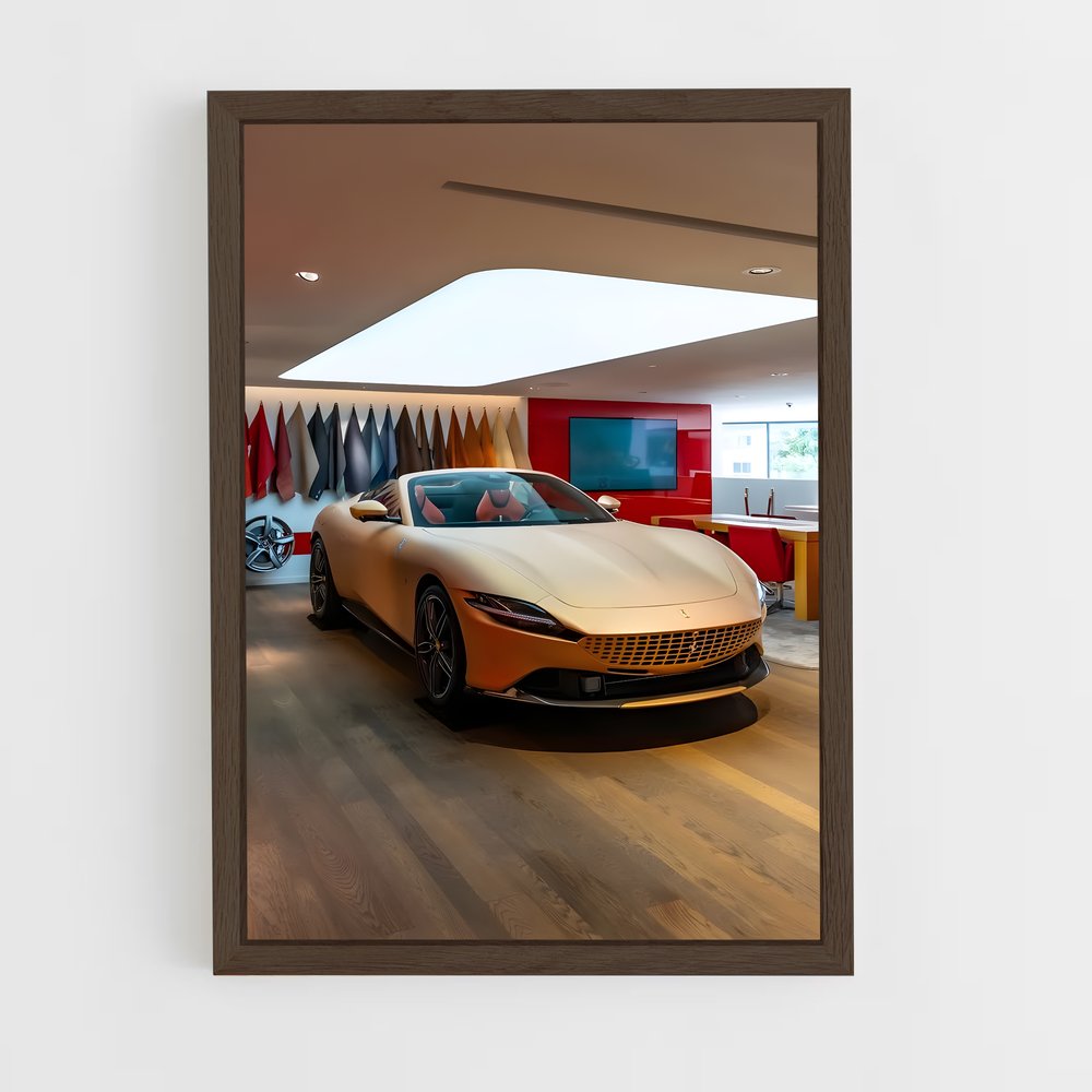 Poster Roma Lounge – affiche Ferrari (vue 5)
